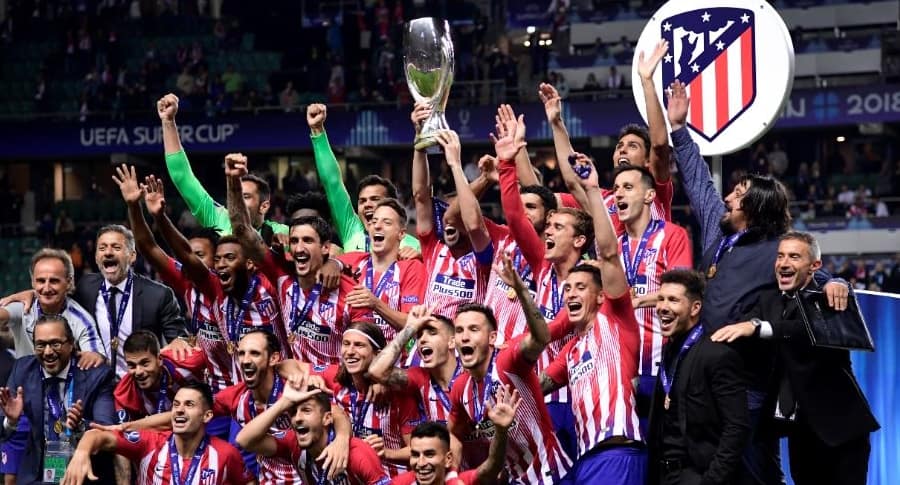 Atlético, campeón de Supercopa de Europa