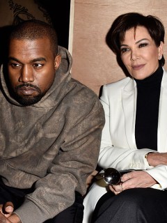 Kanye West y Kris Jenner