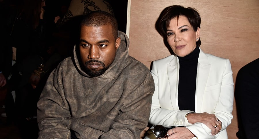 Kanye West y Kris Jenner