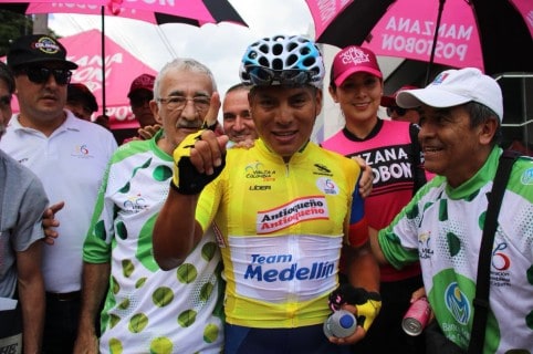 Jonathan Caicedo, campeón de la Vuelta a Colombia