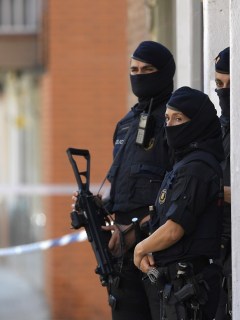 Mossos d'Esquadra, España.