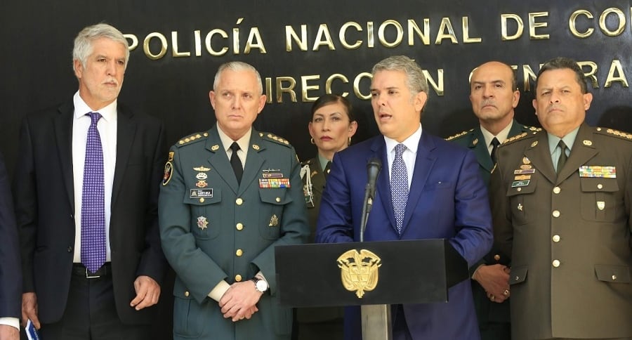 Consejo de seguridad en Bogotá