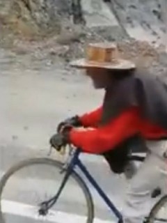 Viejito bicicleta