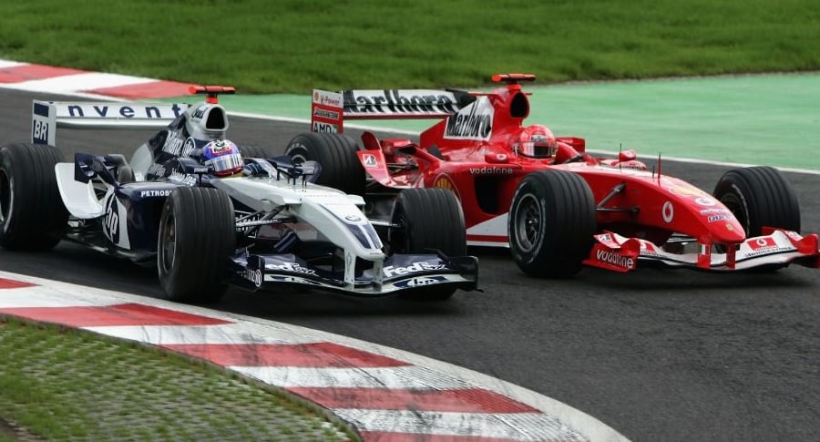 Montoya y Schumacher