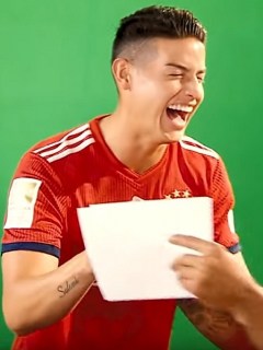 James Rodríguez y Thiago Alcántara