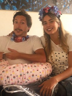 María Manotas y Alejandro Riaño