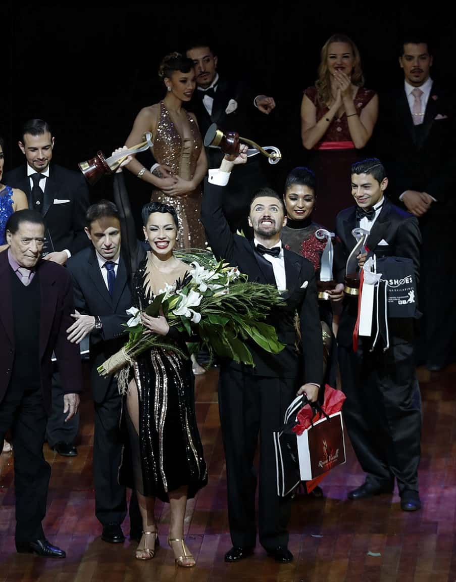 Final de la modalidad de "Tango Escenario" del Mundial de Tango de Buenos Aires