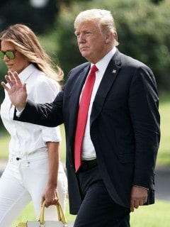 Melania y Donald Trump