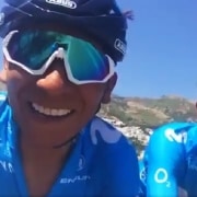 Nairo Quintana y Winner Anacona