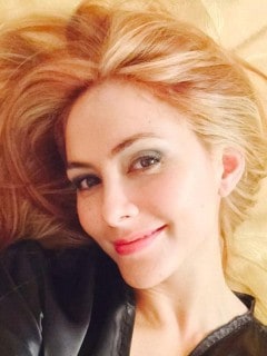 Andrea López, actriz.