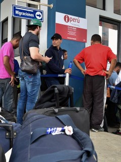 Migrantes venezolanos
