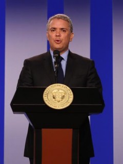 Iván Duque y Carlos Homes Trujillo