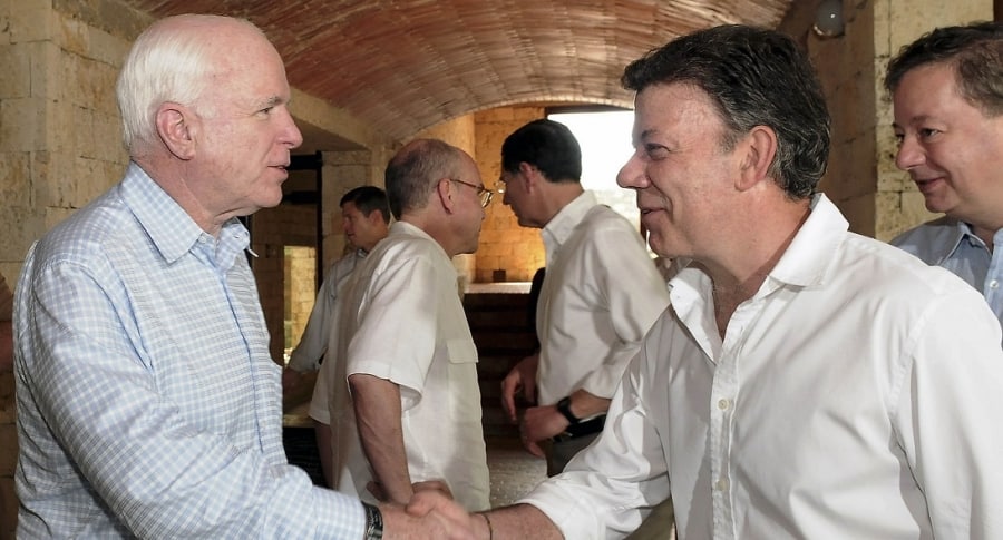 McCain y Santos