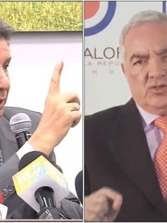 José Félix Lafaurie y Edgardo Maya Villazón