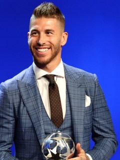 Mohamed Salah y Sergio Ramos