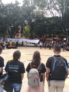 Conmemoración por desaparecidos forzados