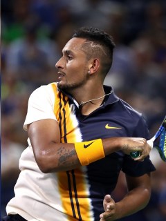 Caroline Wozniaki y Nick Kyrgios