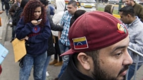 Venezolanos migrantes