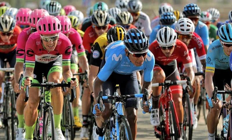 Nairo Quintana en La Vuelta