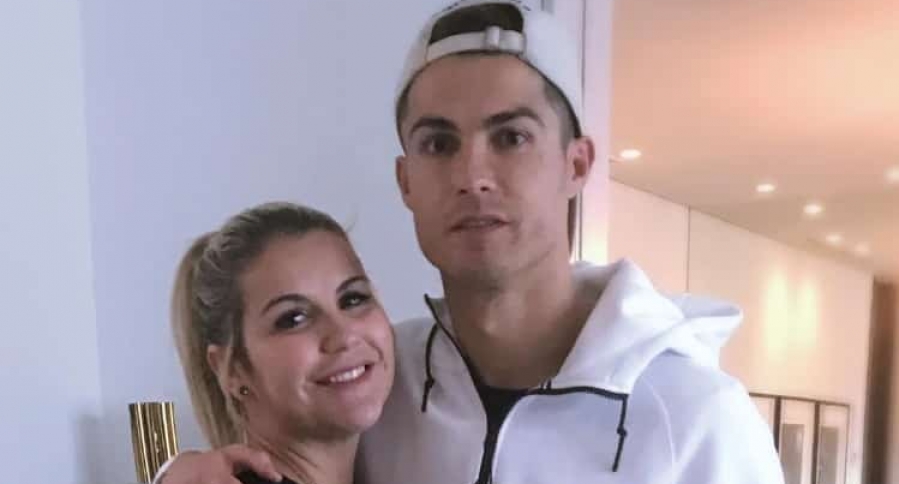 Katia Aveiro y Cristiano Ronaldo