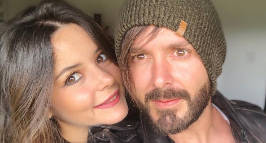'Maleja' Restrepo, actriz, y su esposo 'Tatán' Mejía, motocrosista.