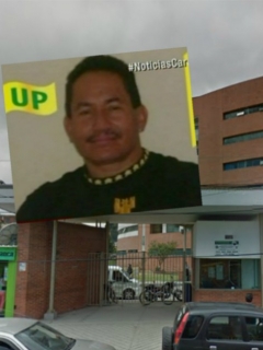 César Plata, vicepresidente de la UP.