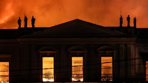 Incendio del Museo Nacional de Brasil