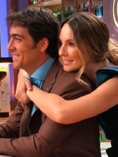 Chris Carpentier y Claudia Bahamón