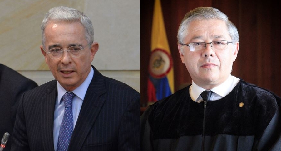 Álvaro Uribe y José Luis Barceló