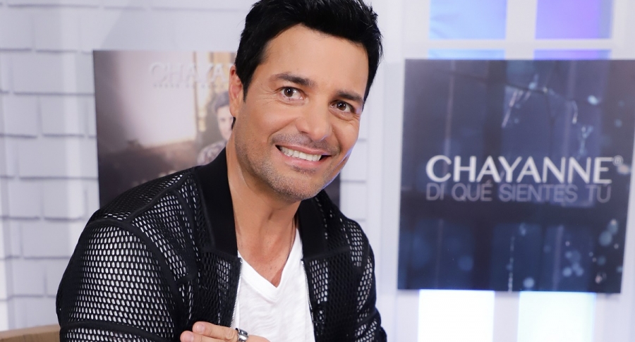 Chayanne, cantante.
