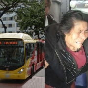 Abuelita estrujada y pisoteada en bus de Transmilenio