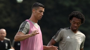 Cristiano Ronaldo y Juan Guillermo Cuadrado