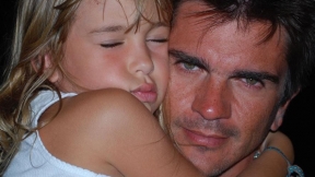 Juanes y su hija Luna