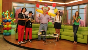 'Los trovadores de cuyes', Jota Mario y Milena López