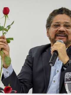 'Iván Márquez', exjefe de las Farc