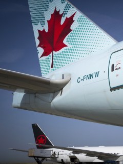 Avión de Air Canada