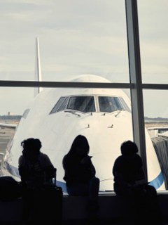 Pasajeros de avión