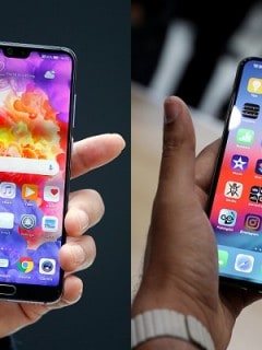 Huawei P20 Pro y iPhone XS
