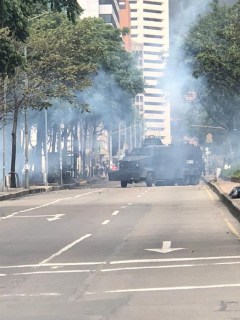 Disturbios en la Universidad Pedagógica