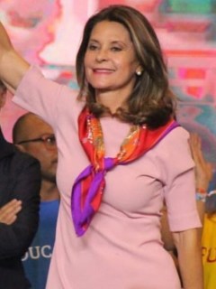Eileen Moreno y Marta Lucía Ramírez