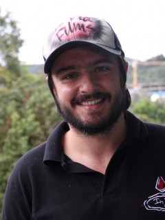 Andrés Sandoval, actor.