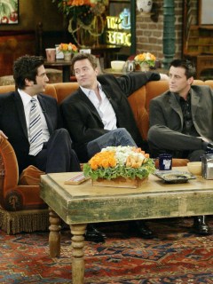 David Schwimmer, Matthew Perry y Matt LeBlanc