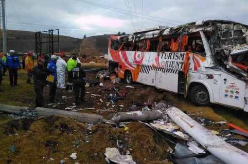 Accidente de tránsito en Ecuador