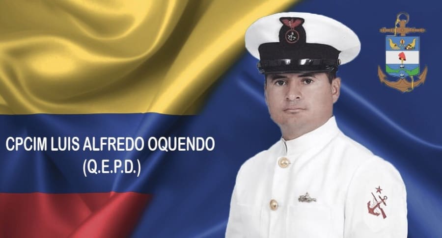 Cabo primero Luis Alfredo Oquendo.