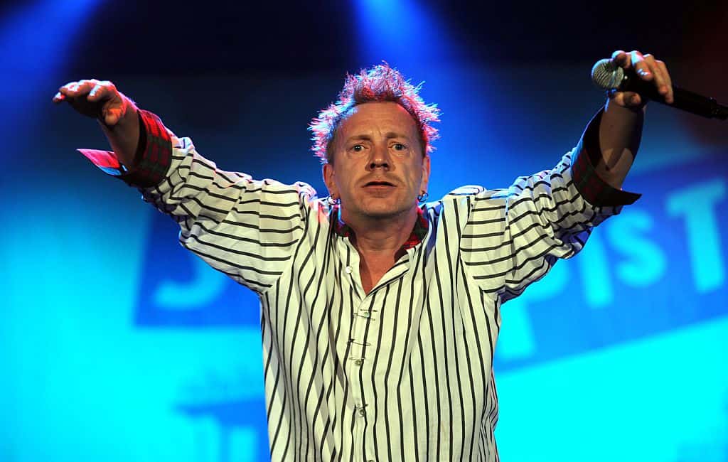 John Lydon, exvocalista de Sex Pistols.