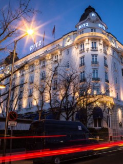 Fachada del hotel Ritz