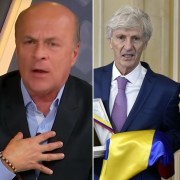 Carlos Antonio Vélez; José Pékerman e Iván Duque