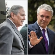 Guillermo Botero, Iván Duque y Francisco Santos