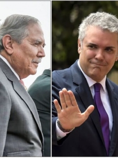 Guillermo Botero, Iván Duque y Francisco Santos