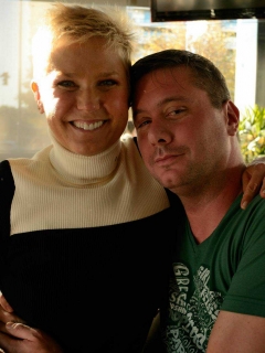Xuxa y Hernan Mondragon